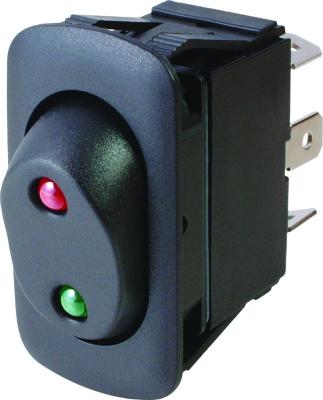 China Car R13-263 DEMKO CQC Approved DPDT ON-OFF Illuminated AC RATING Rocker Switch Available for sale