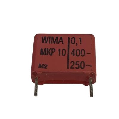 China MKP10 0.1uF 400V 250V Audio Equipment WIND-UP Film Capacitor for sale