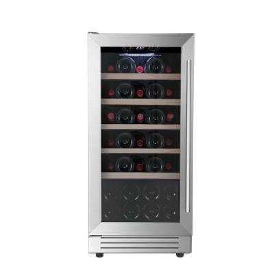 China Hot Hotel Promotion 2021 New Style Wine Cabinet Living Room Wine Cooler Glass Door for sale