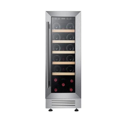 China Refrigeration Hotel Kitchen Kitchen Door Wine Glass Cabinet Modern Stainless Steel Seamless Double Pane for sale