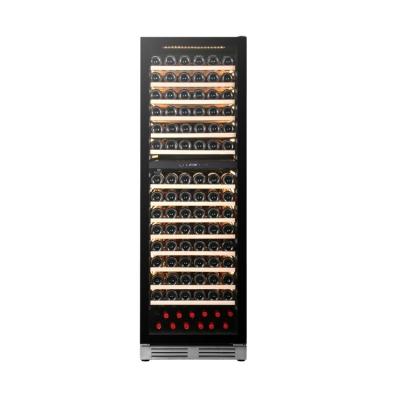 China Hotel Factory Wholesale High Quality Wine Cabinet Modern Wine Cooler Humidity Control for sale