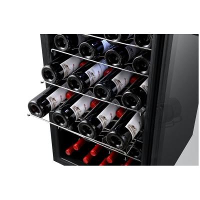 China Hotel Thermoelectric Humidity Control Wine Cooler Freestanding Wine Fridge for sale