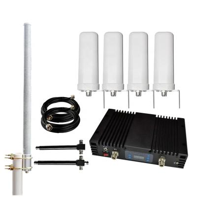 China JIAMUSI GSM lte repeater AGC & MGC gsm 4g booster 900 1800 MHz Repeater High Gain 70dB High Power 23dBm 4g gsm signal booster JMS-GD23 for sale