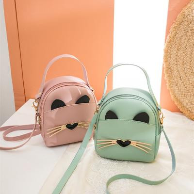 China Other Fashion Mini Backpacks Handbag For Women With Zippers Cute Mini Leather Shoulder Back Bag For Kids for sale