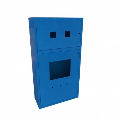 China Carbon Steel Sewage treatment equipment sheet metal cabinet outdoor corrosion-resistant sheet metal cabinet equipment shell customized for sale