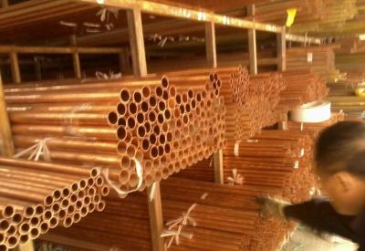 China Copper-Nickel Tube WT 1MM - 36MM , Seamless Copper Tubing  for sale