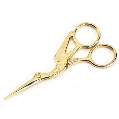 China New Design Crane Shape Beauty Scissors Manicure Stainless Steel Shear Scissors for sale