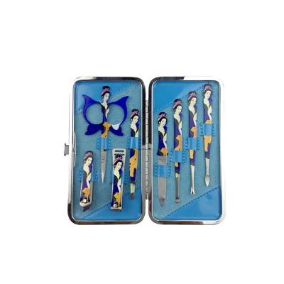 China Nail Care Professional Pedicure Kit Manicure Set Nail Care Tools Stainless Steel Nail Clippers Tool Kit for sale