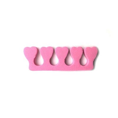 China Amazon Flexible Hot Seller Soft Pedicure Nail Beauty Tools EVA Foam Toe Separators for sale