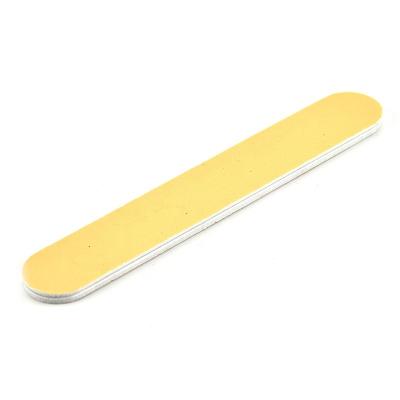 China Wholesale High Quality Disposable Double Finger Emery Board Yellow Color Nail Folder for sale