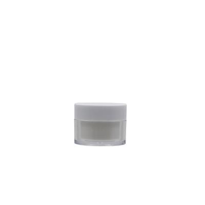 China Cosmetic Wholesale Popualar skin care plastic jar 20ml 30ml 50ml cosmetic bottle for face cream eye cream lotion jar container for sale