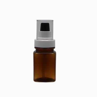 China Cosmetic New Stock Arrival 30g 40ml 60ml 100ml 120ml round with black plastic screw cap spray bottle for skin care serum for sale