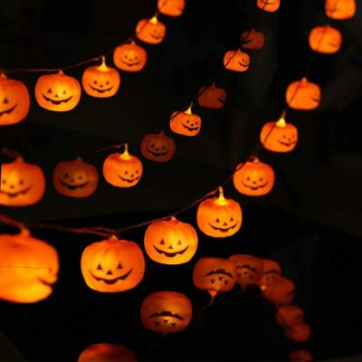 China String Light Halloween String Light Led Pumpkin Light Decoration Flickering Lights for sale