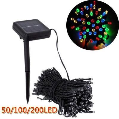 China String Light Solar Waterproof Starry Garland Decoration Garden Backyard Wedding Commercial Holiday Party for sale