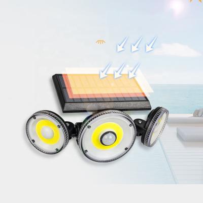 China Outdoor Solar Polycarbonate LED Lights , Motion Sensor Security Lights Waterproof Wireless Wall Lights for sale