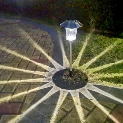 China Garden Amazon Hot Sale Solar Garden Post Light Led Waterproof Light Solar Spike Light for sale