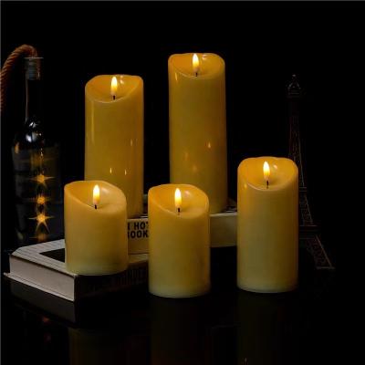 China WEDDING led candle light indoor dancing flame battery party decoration flickering light for sale