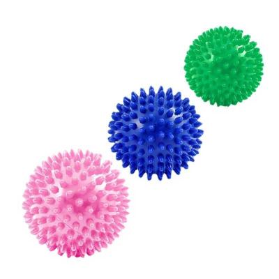 China Hard 7.5cm Best Selling Non-Inflatable PVC Fascia Ball Massage Point Fitness Relief Pressure for sale