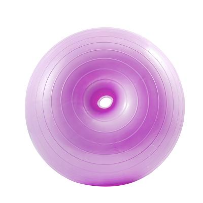 China Custom Cheap High Quality Anti-burst Hot Selling Apple Donut Yoga Ball With Pump for sale