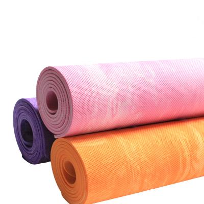 China Durable High Quality Camouflage Yoga Strip Mat Eco Friendly Custom Yoga Mat for sale