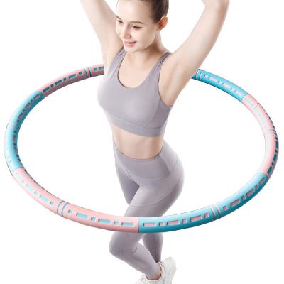 China Premium Quality Digital Detachable Polynesian Dance Hoops Weight Loss Smart Hoops Hoops Removable Kids Gym Equipment Fitness Sport Hoops for sale