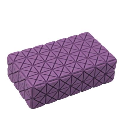 China Durable Hot Selling High Density Diamond Yoga Block Pilates Band Yoga Bricks for sale