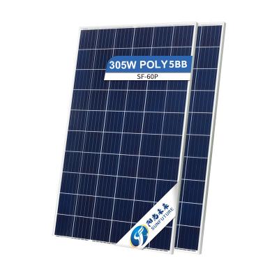 China PID SUNFUTURE Longi Heavy Duty Solar Panel Sellers Rating Flexible Solar Panel 300W 305W Solar Panel for sale