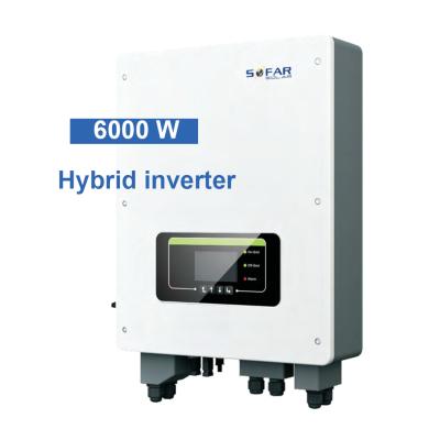 China Sunfuture Solar Sofar Hybrid System Ups 6KW Inverter Hybrid Inverter 120V Bright Inverter for sale