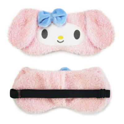 China Custom Wholesale Anti-Puffy Miniso Cartoons Plush Eye Mask Animal Sleep Eye Mask With Embroidered Sleep Mask Factory for sale