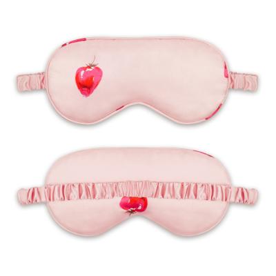 China Wholesale Custom Reusable Anti-Puffiness Eye Mask Sleeping Eye Mask With Bride Digital Printing Eye Mask for sale