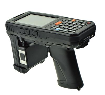 China Handheld Computer Android PDA With Built-in Printer Barcode Scanner , Mobile Handheld Barcode Scanner Android for sale