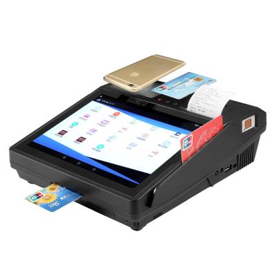 China ST810B android maker tablet pos with topup S810B printer and card reader for sale