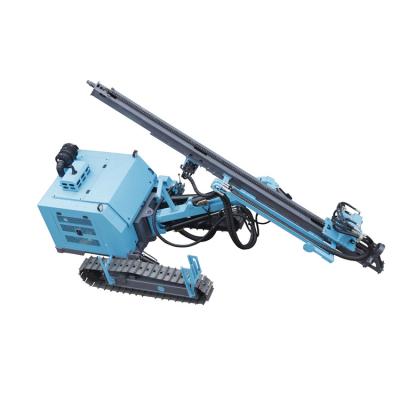 China Blue sperared mining machinery repair shops Shanterock dth drill rig mine drilling rig 203mm low noise for sale