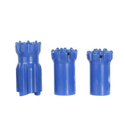 China Construction worksÂ   Shanterock 45mm R32 normalheat treatment tungsten carbide drill bit top hammer rock drill threaded drill bit for sale