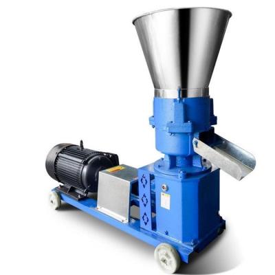 China Animal Feed Pellet Engine Farming Small Fish 220V Household Pelletizer Chicken Pig Poultry Animal Feed Pellet Processing Machinery For Sale for sale