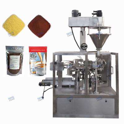 China THPM chemical automatic premade bag doypack curry packing machine for sale