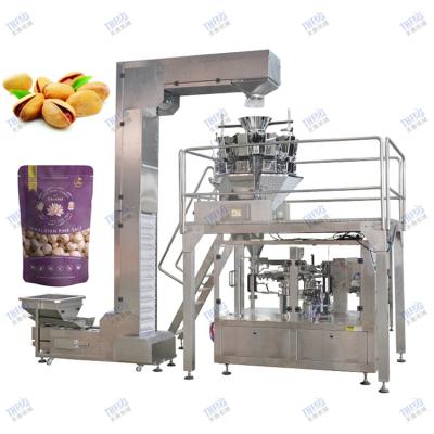 China Chemical automatic multihead doypack wrapping and sealing machine for popcorn for sale