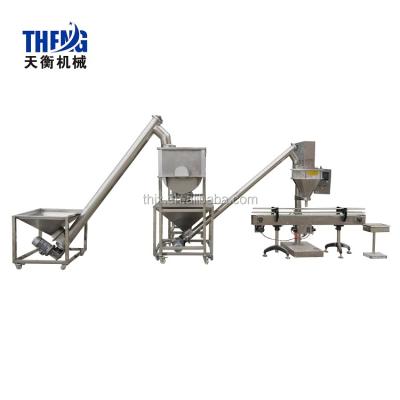 China Automatic Powder Food Grade Mixer Packing Machine For Milk Powder Machine Line for sale