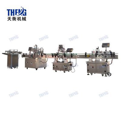 China High Efficiency Chemical Liquid 200ml Bottle Filling Capping Machine Price for sale