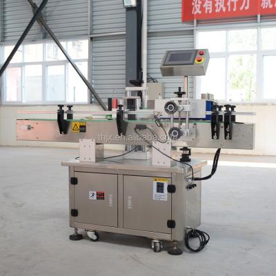 China Wholesale Beverage Mt-60 Round Flat Bottle Sticker Labeling Machine For Plastic Bottles for sale