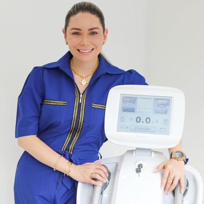 China Skin tightening professional Korea Hifu smas 7D hifu wrinkle removal machine with 30000 shots cartridges for sale