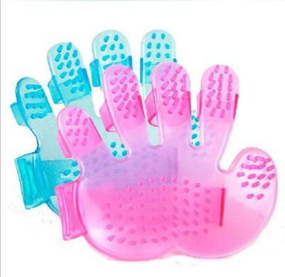 China Best Viable Selling Dog Bath Brush Massage Comb Pet Comb Cleaning Care Products for sale