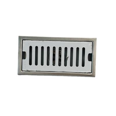 China 10*30cm Long Modern High Quality Stainless Steel 304 Outdoor Rectangular Linear Floor Drain for sale