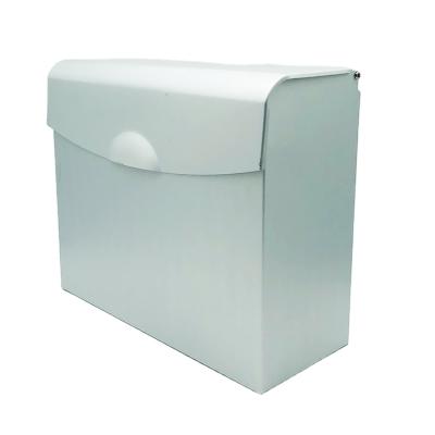 China Morden China Wholesale K30 Luxury Manufacturer Aluminum In Wall Tissue Box Container for sale