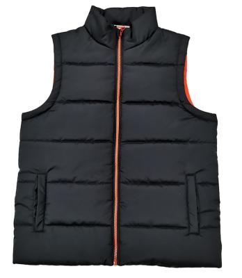 China Latest Fashion Anti-wrinkle Lightweight Zipper Up Vest Padded Vest for sale