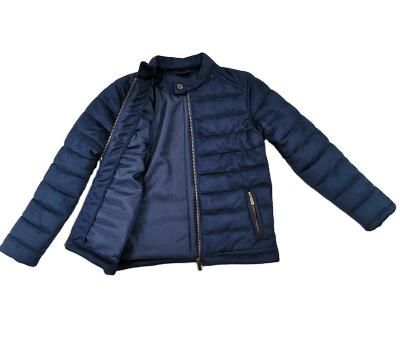 China Anti-wrinkle China jacket manufacturer boy's satin jacket with high neck heating collar for sale