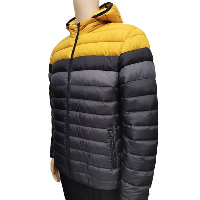 China Mens Bubble Jacket Wholesale Price Hooded Padded Jacket Stock QUICK DRY for sale