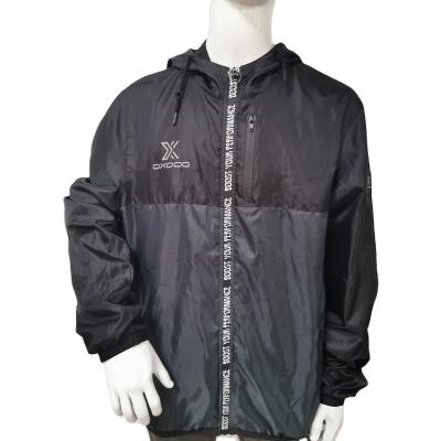 China Custom QUICK DRY Reflective 100% Polyester Rain Coat Anorak Breathable Jacket for sale