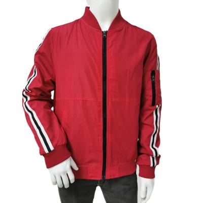 China QUICK DRY OEM Customized Spring Bomber Baseball Jacket Men's Outer Jacket Collarless for sale