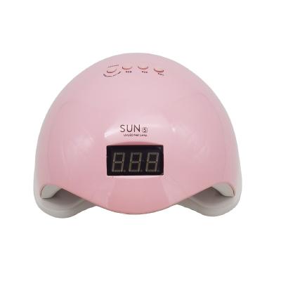 China 2021 UV&LED Sun Lamp 5 Lamp Beauty Personal Care OEM/ODM Plastic Nail Dryer Nail Lamp Gel Nail Poilsh Salon Manicure Lamp for sale